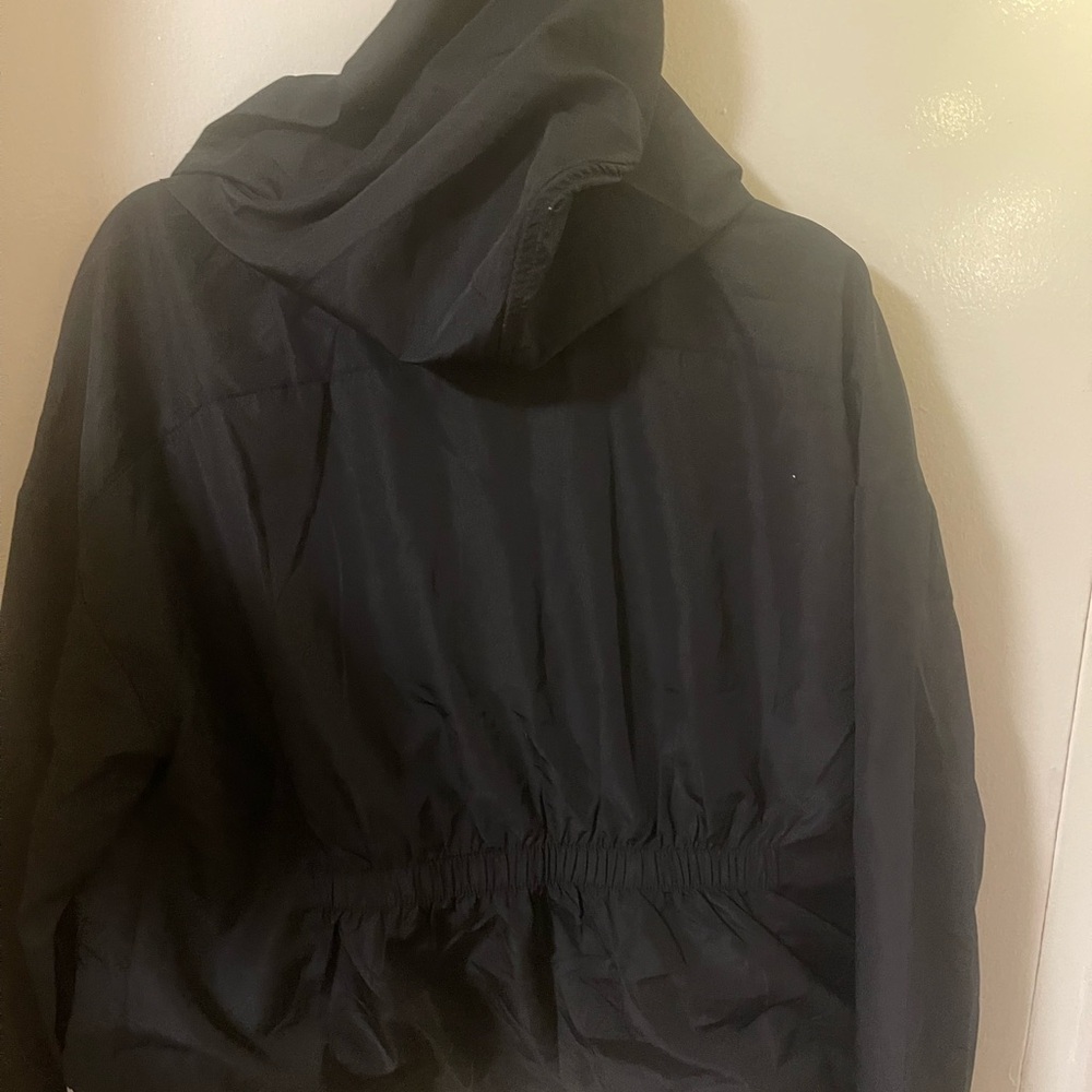 DONATED!!! Black Hooded Jacket - Picture 5 of 5